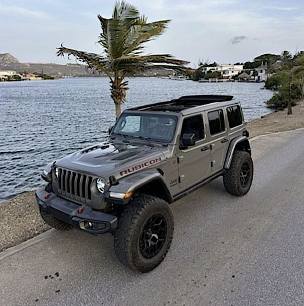 Jeep Wrangler Cabrio Special Edition Rubicon Grey met elektrisch dak